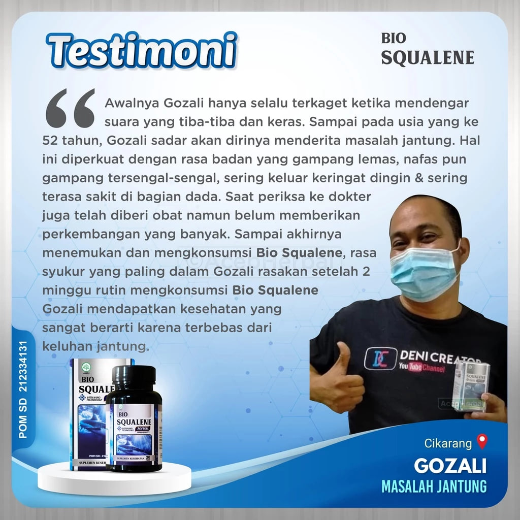 BIO SQUALENEN TESTIMONI